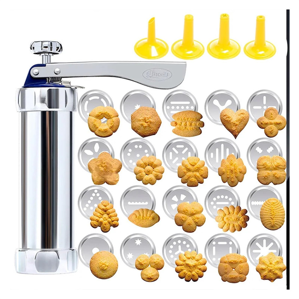 Churros Maker Gun - Cookie Press Gun Kit Aluminum Cookie