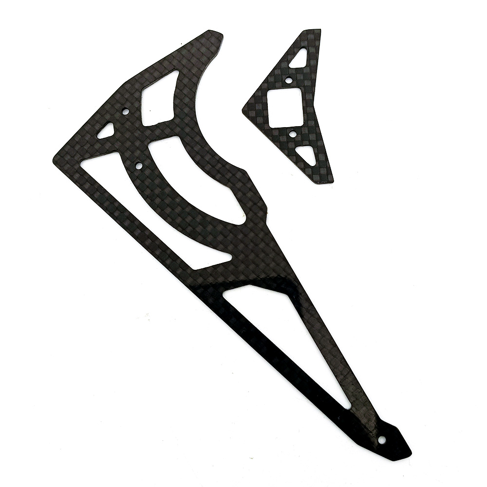 Crepe Pan Carbon - Garrt Carbon Fiber Vertical Horizontal Fins