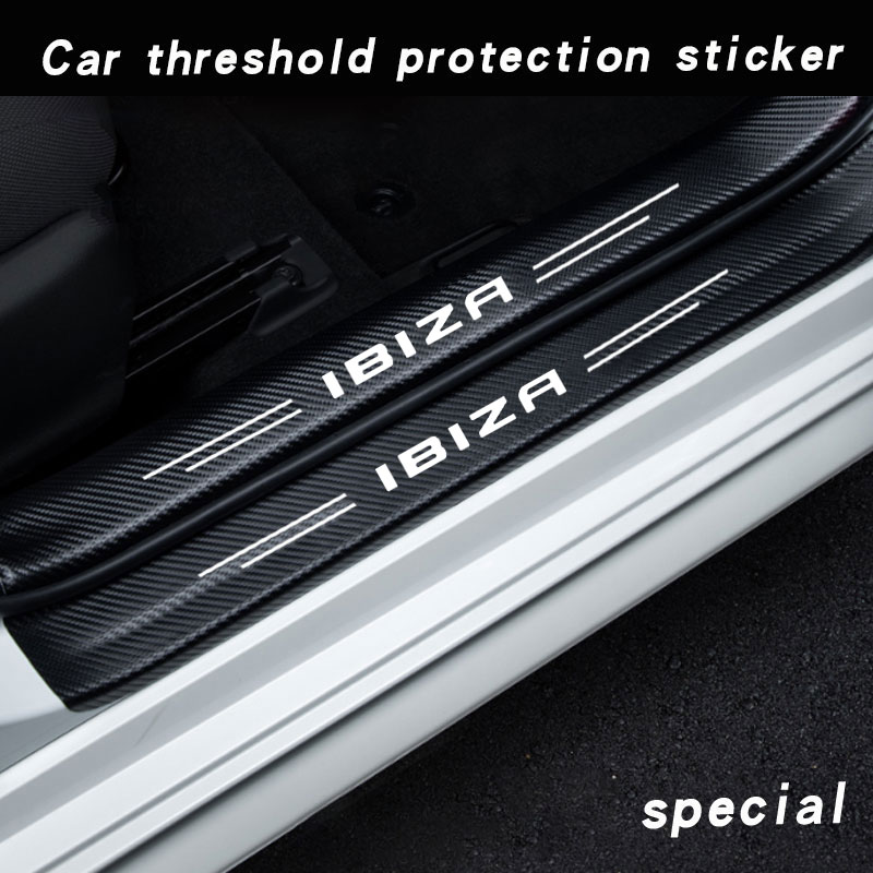 Car Door Sill Plate Protector  - Crepe Pan Carbon recension och pris