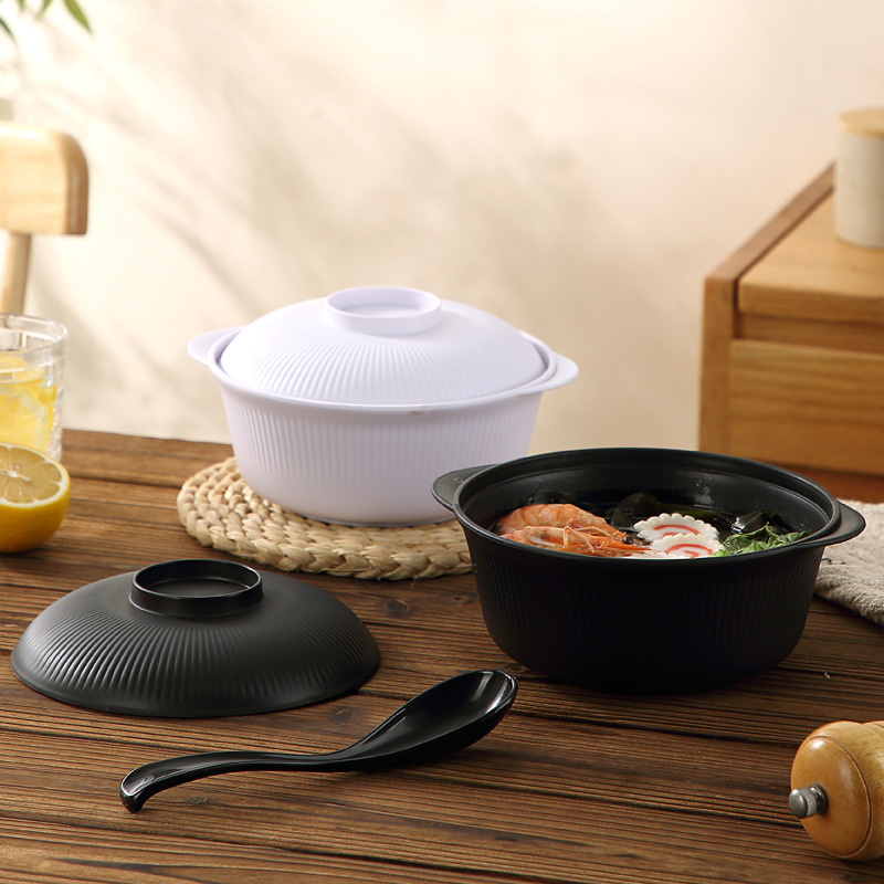 PP Plastic Casserole Ramen Bow - Dim Sum Basket recension och pris