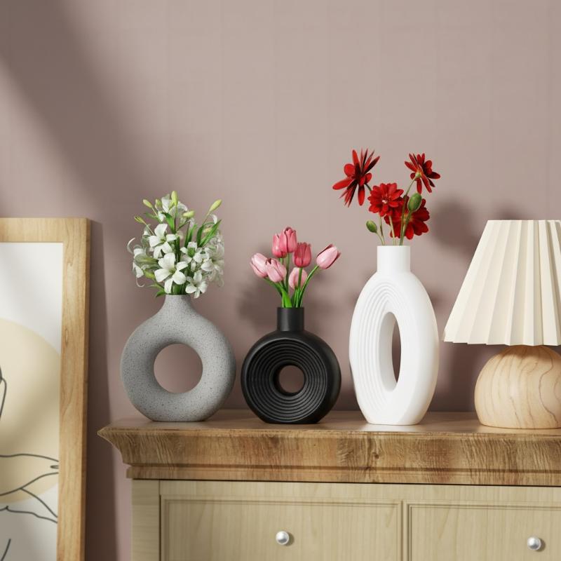 Nordic Donut Shape Vase Silico - Donut Mold Silicone recension och pris