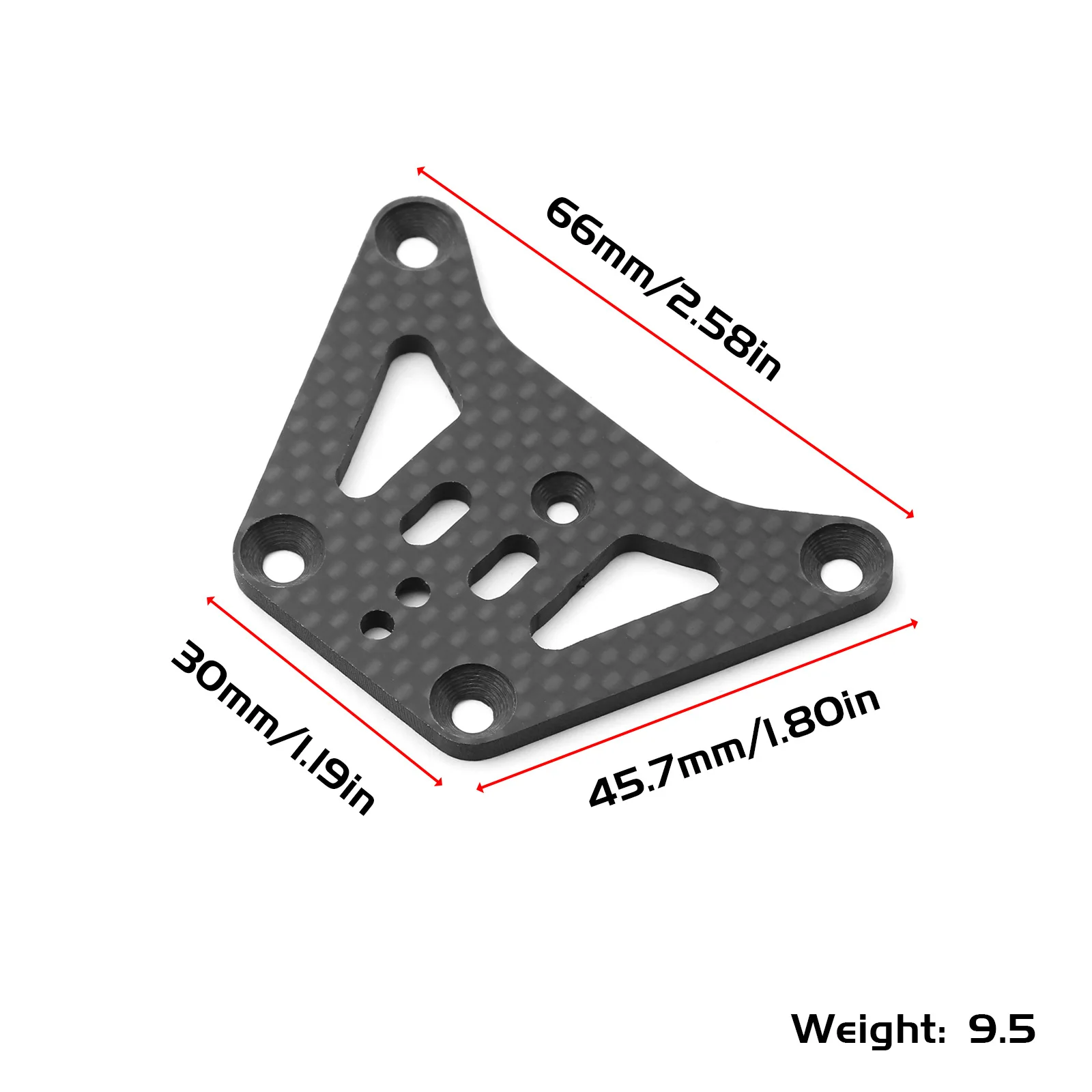Carbon Fiber Upper Plate TO-21 - Crepe Pan Carbon recension och pris