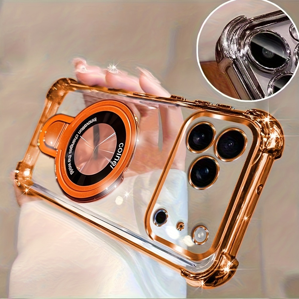 Luxury Plating Phone Case for  - Taco Stand Holder recension och pris