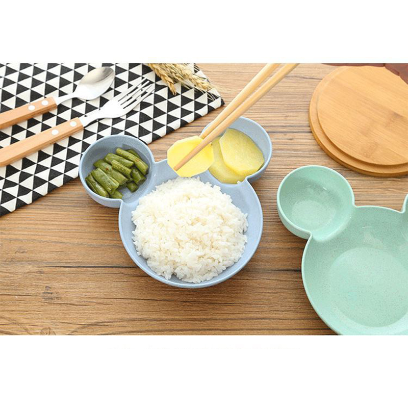 Kid Cartoon Mickey Bowl Dishes - Dim Sum Basket recension och pris