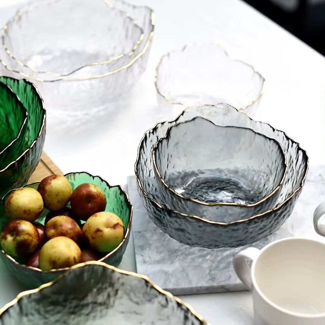 Glass Salad Bowl Clear Large S - Dim Sum Basket recension och pris
