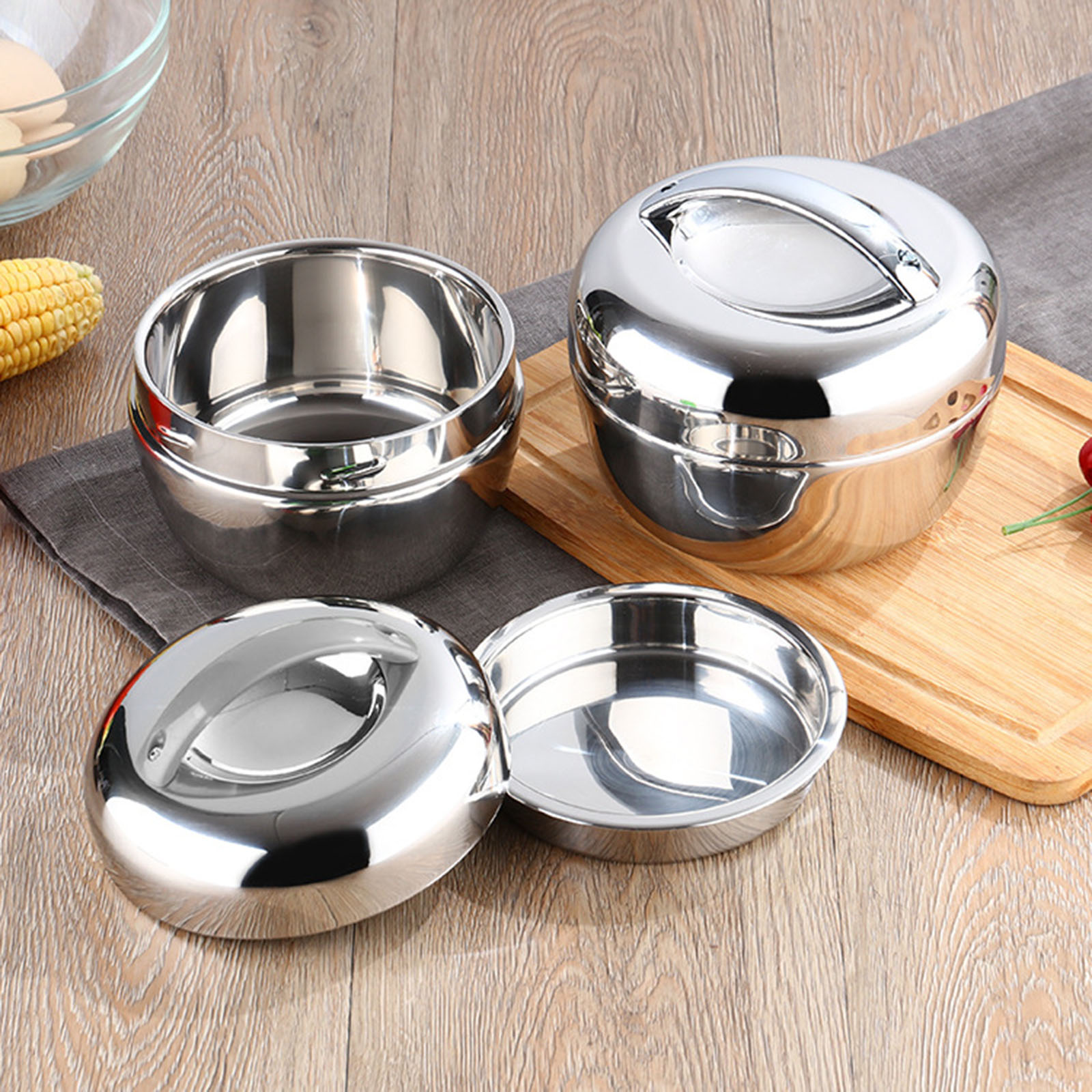 Stainless Steel Insulated Ther - Dim Sum Basket recension och pris