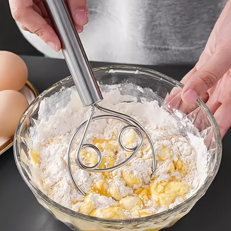 Danish Dough Whisk Dutch Style - Danish Pancake Pan recension och pris