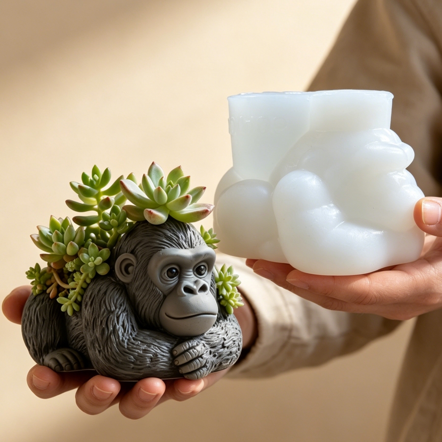 Lying nest gorilla succulent p - Potsticker Mold recension och pris