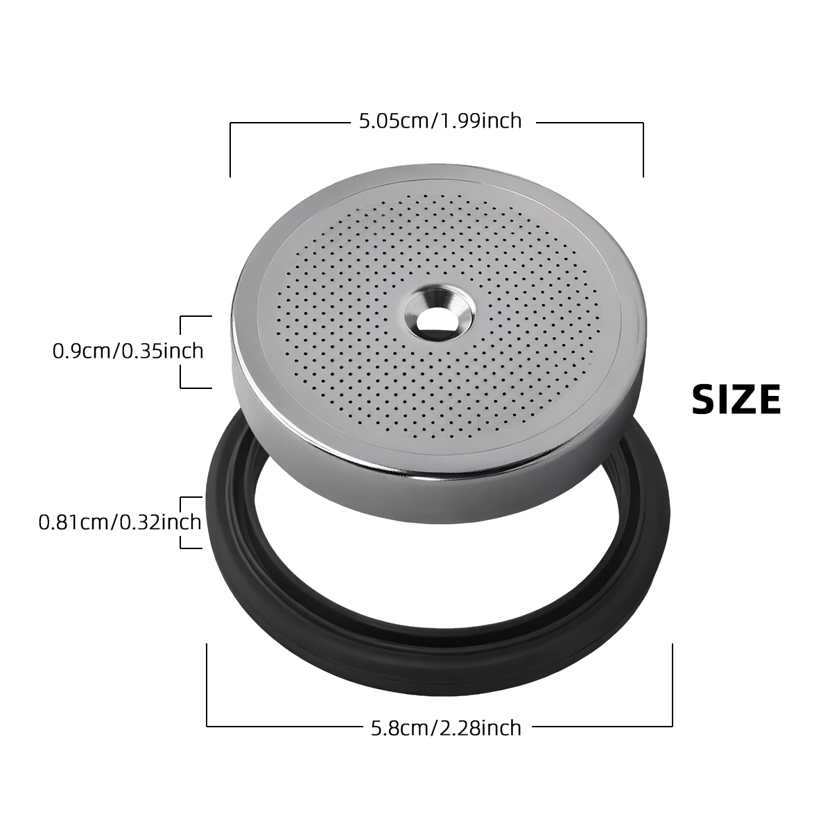 50mm Shower Screen Diffuser Re - Delonghi Espresso Magnifica recension och pris