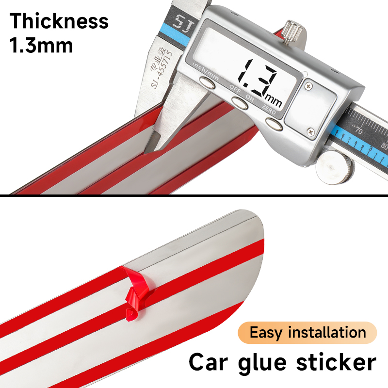 Car Stainless Steel Door Sill  - Crepe Pan Carbon recension och pris
